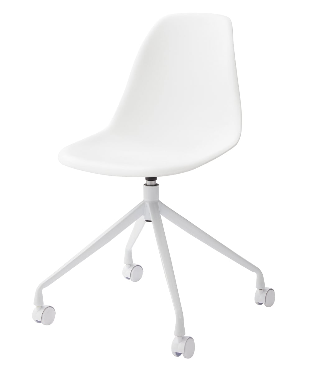 カトル 回転チェア デスクチェア オフィスチェア キャスター付 アームレス 椅子 シェル型 シンプル カトル 回転チェア デスクチェア オフィスチェア キャスター付 アームレス 椅子 シェル型 シンプル