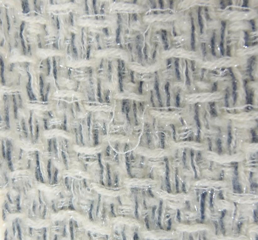 ｼｬﾈﾙ CHANEL ﾗﾒ入りﾏﾌﾗｰ ｸﾞﾚｰ系 【中古】(61377)