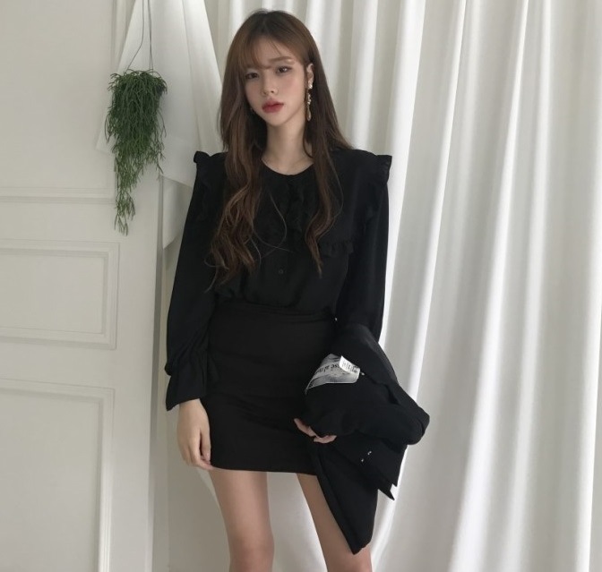 ブラウス レディース フリル ケープカラー 長袖 シフォン キャンディスリーブ 前開き 無地 コーデ 大人可愛い シンプル きれいめ ガーリー おしゃれ お出かけ デート 黒 青 紫 S M L XL ブラウス レディース フリル ケープカラー 長袖 シフォン キャンディスリーブ 前開き 無地 コーデ 大人可愛い シンプル きれいめ ガーリー おしゃれ お出かけ デート 黒 青 紫 S M L XL