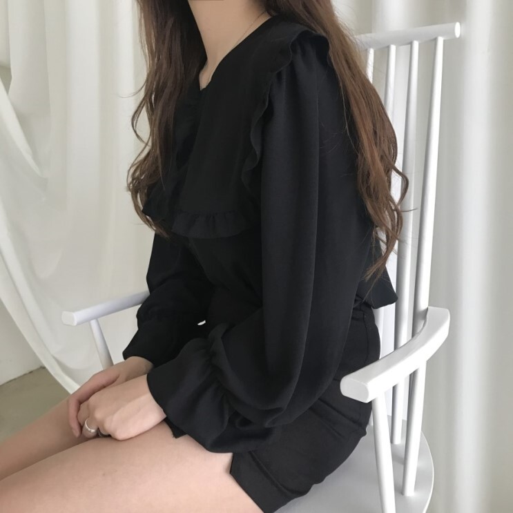 ブラウス レディース フリル ケープカラー 長袖 シフォン キャンディスリーブ 前開き 無地 コーデ 大人可愛い シンプル きれいめ ガーリー おしゃれ お出かけ デート 黒 青 紫 S M L XL ブラウス レディース フリル ケープカラー 長袖 シフォン キャンディスリーブ 前開き 無地 コーデ 大人可愛い シンプル きれいめ ガーリー おしゃれ お出かけ デート 黒 青 紫 S M L XL