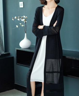 サマーロングカーディガン トップス ロング丈 袖あり 綿 光沢 爽やか 大人スタイル 大人可愛い きれいめ シンプル カジュアル 大人 上品 おしゃれ かっこいい レトロ アジアン 大人可愛い