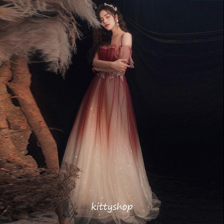 【急速出荷!】高評価 イブニングドレス ワイン赤 ドレス ル パーティードレス オフショルダー ロング丈ドレス Aライン 結婚式 成人式 二次会ドレス お呼ばれドレス 【急速出荷!】高評価 イブニングドレス ワイン赤 ドレス ル パーティードレス オフショルダー ロング丈ドレス Aライン 結婚式 成人式 二次会ドレス お呼ばれドレス