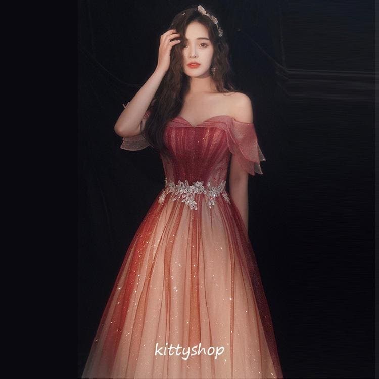 【急速出荷!】高評価 イブニングドレス ワイン赤 ドレス ル パーティードレス オフショルダー ロング丈ドレス Aライン 結婚式 成人式 二次会ドレス お呼ばれドレス 【急速出荷!】高評価 イブニングドレス ワイン赤 ドレス ル パーティードレス オフショルダー ロング丈ドレス Aライン 結婚式 成人式 二次会ドレス お呼ばれドレス