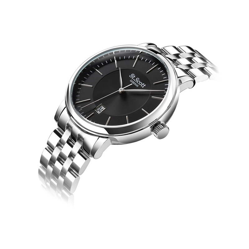 ST5106SBS Men Watch Alloy Metal Case Non-Scratch Hard Mineral Glass Sunray Dial ST5106SBS Men Watch Alloy Metal Case Non-Scratch Hard Mineral Glass Sunray Dial