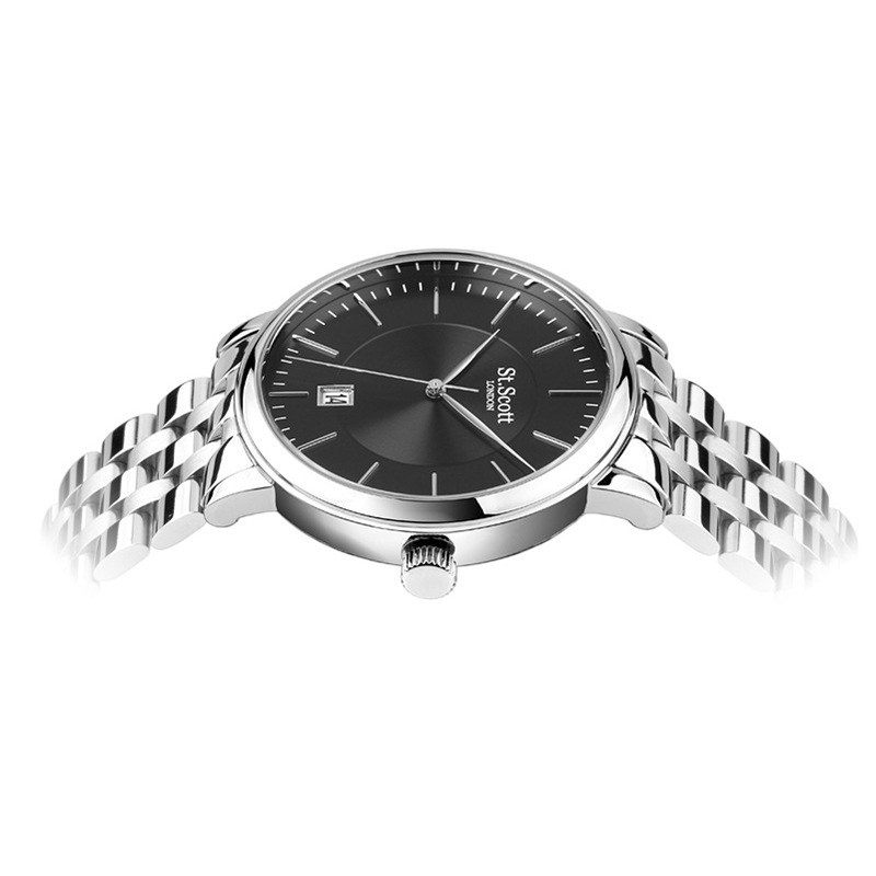 ST5106SBS Men Watch Alloy Metal Case Non-Scratch Hard Mineral Glass Sunray Dial ST5106SBS Men Watch Alloy Metal Case Non-Scratch Hard Mineral Glass Sunray Dial