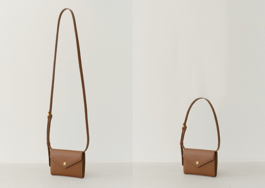 【DEMERIEL】 BELTED WALLET BAG : 2COLORS 【DEMERIEL】 BELTED WALLET BAG : 2COLORS