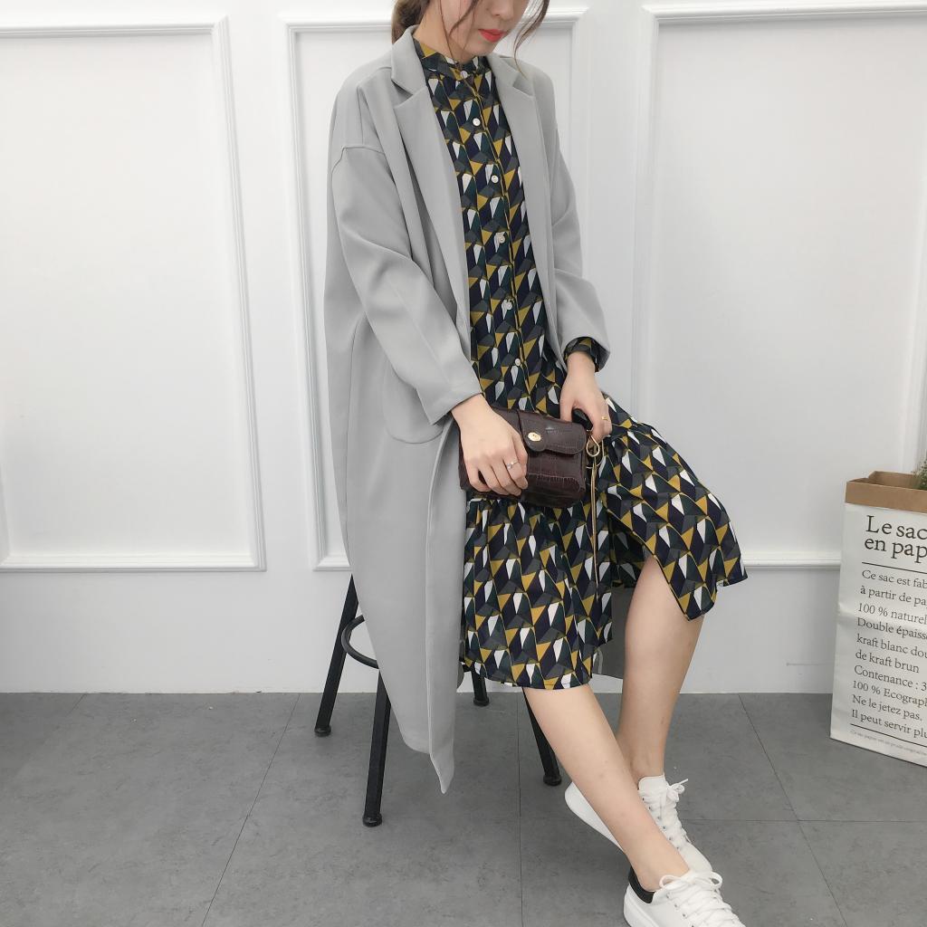 アウター レディースファッション 春 秋 テーラードジャケット コート 長袖 ミモレ丈 ストレート ウール 大人可愛い きれいめ 上品 通学 オフィスカジュアル ブラック グレー 10代 20代 アウター レディースファッション 春 秋 テーラードジャケット コート 長袖 ミモレ丈 ストレート ウール 大人可愛い きれいめ 上品 通学 オフィスカジュアル ブラック グレー 10代 20代