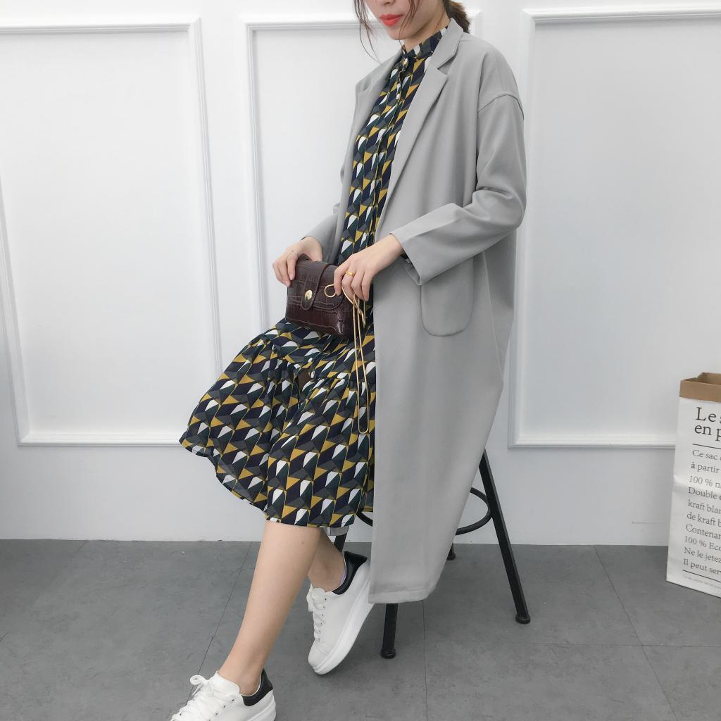 アウター レディースファッション 春 秋 テーラードジャケット コート 長袖 ミモレ丈 ストレート ウール 大人可愛い きれいめ 上品 通学 オフィスカジュアル ブラック グレー 10代 20代 アウター レディースファッション 春 秋 テーラードジャケット コート 長袖 ミモレ丈 ストレート ウール 大人可愛い きれいめ 上品 通学 オフィスカジュアル ブラック グレー 10代 20代