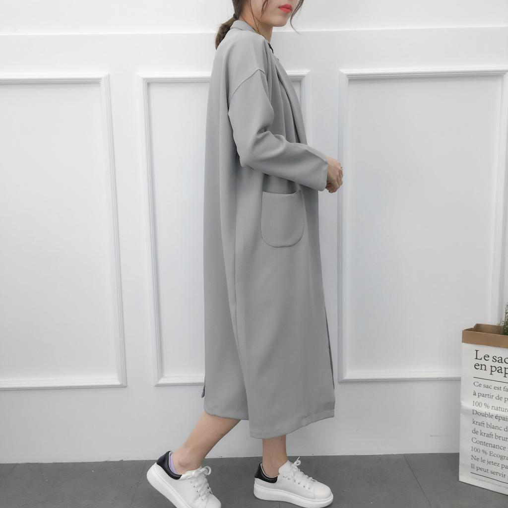 アウター レディースファッション 春 秋 テーラードジャケット コート 長袖 ミモレ丈 ストレート ウール 大人可愛い きれいめ 上品 通学 オフィスカジュアル ブラック グレー 10代 20代 アウター レディースファッション 春 秋 テーラードジャケット コート 長袖 ミモレ丈 ストレート ウール 大人可愛い きれいめ 上品 通学 オフィスカジュアル ブラック グレー 10代 20代