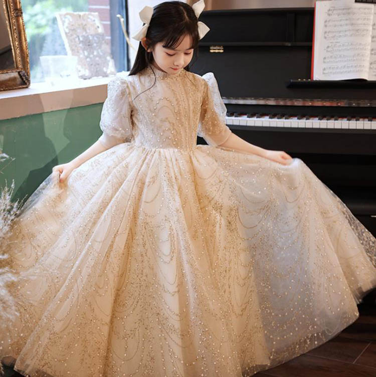 レース ドレス 子供　発表会　結婚式　子ども　レースワンピース　 お呼ばれ/ピアノ演奏会 子供ドレス ドレス　子供　女の子 結婚式 発表会 子供ドレス ドレス 女の子 ワンピース レース チュールワンピース