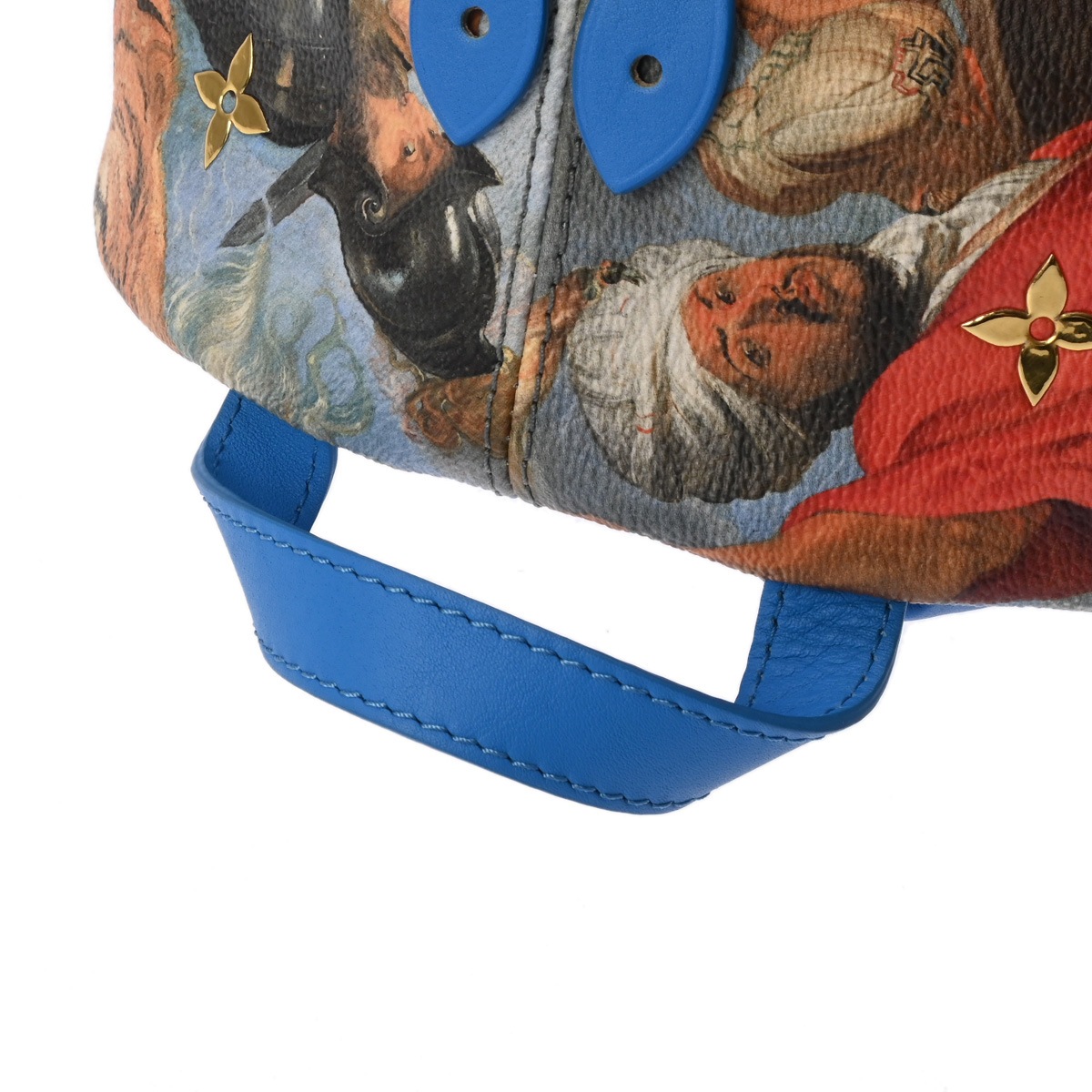 マスターズコレクション パームスプリングス ルーベンス ブルー M43335 レディース レザー リュック・デイパック Aランク 中古 銀蔵