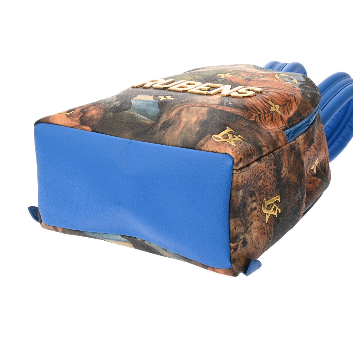 マスターズコレクション パームスプリングス ルーベンス ブルー M43335 レディース レザー リュック・デイパック Aランク 中古 銀蔵