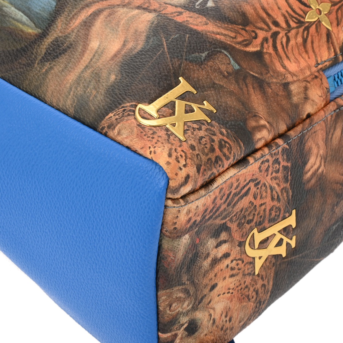 マスターズコレクション パームスプリングス ルーベンス ブルー M43335 レディース レザー リュック・デイパック Aランク 中古 銀蔵