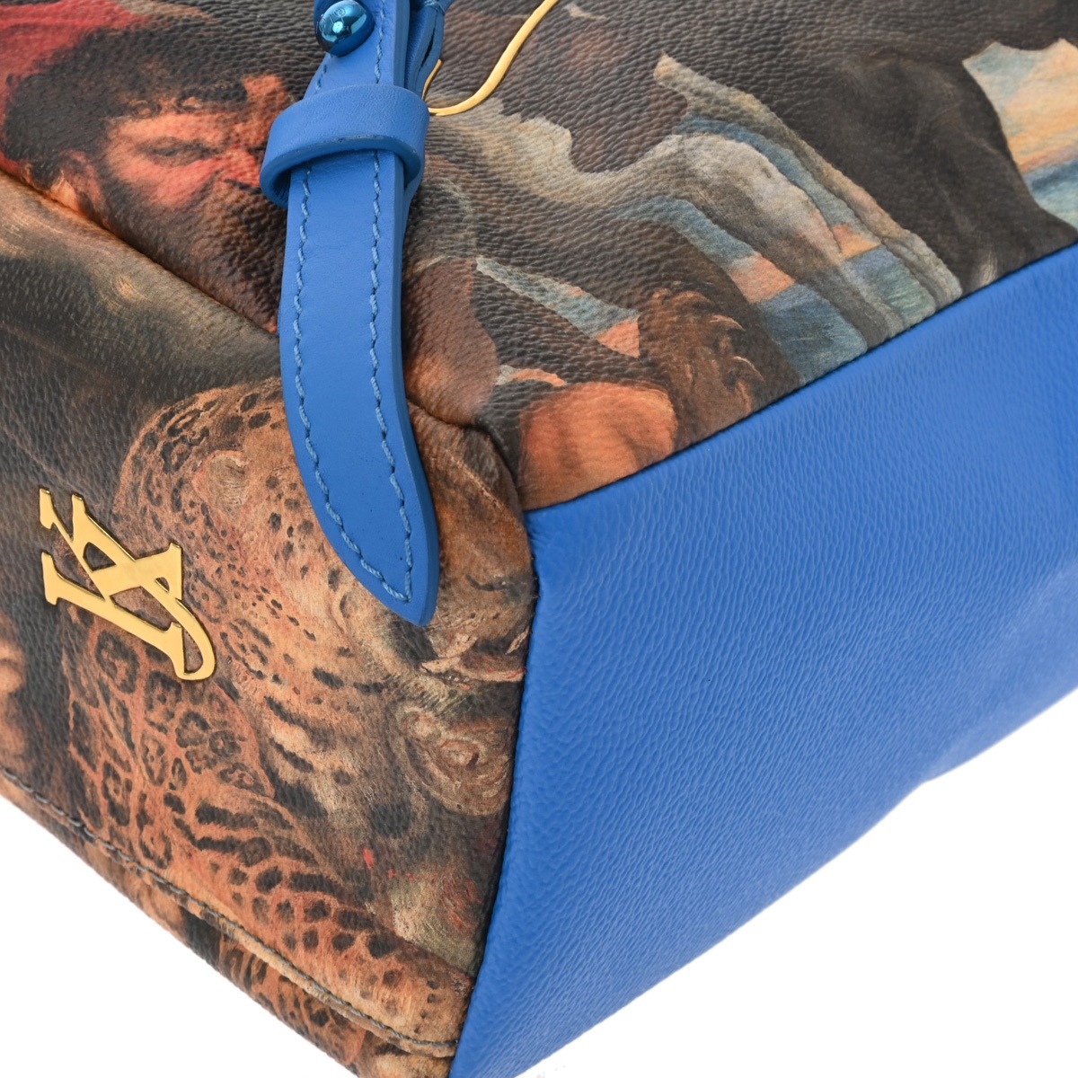 マスターズコレクション パームスプリングス ルーベンス ブルー M43335 レディース レザー リュック・デイパック Aランク 中古 銀蔵