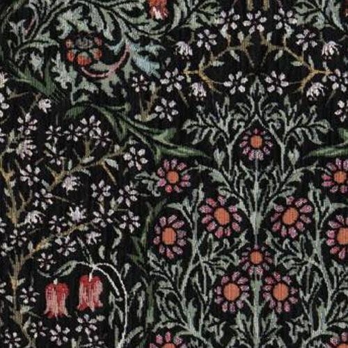 川島織物セルコン Morris Design Studio ブラックソーン マット 46×70cm FH1712 BK ブラック 川島織物セルコン Morris Design Studio ブラックソーン マット 46×70cm FH1712 BK ブラック