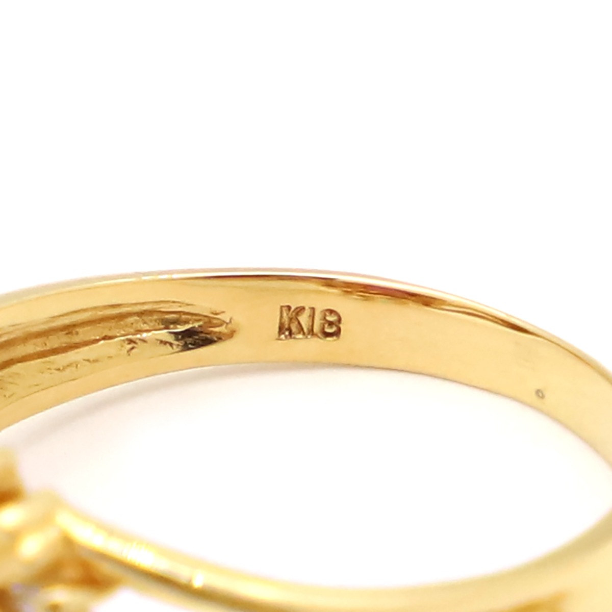 リング 指輪 ルビー ダイヤリング K18YG ルビー ダイヤモンド イエローゴールド レッド 赤 12号【中古】 リング 指輪 ルビー ダイヤリング K18YG ルビー ダイヤモンド イエローゴールド レッド 赤 12号【中古】