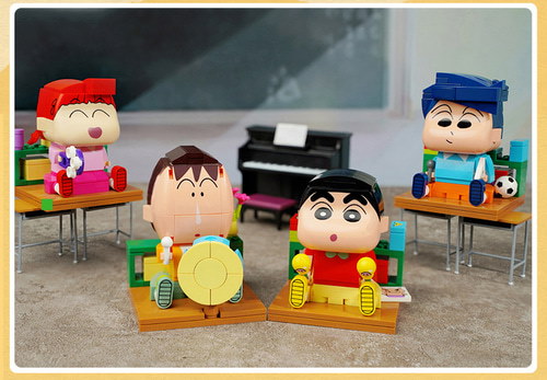 Qoo10] クレヨンしんちゃん ブロック レゴ K2