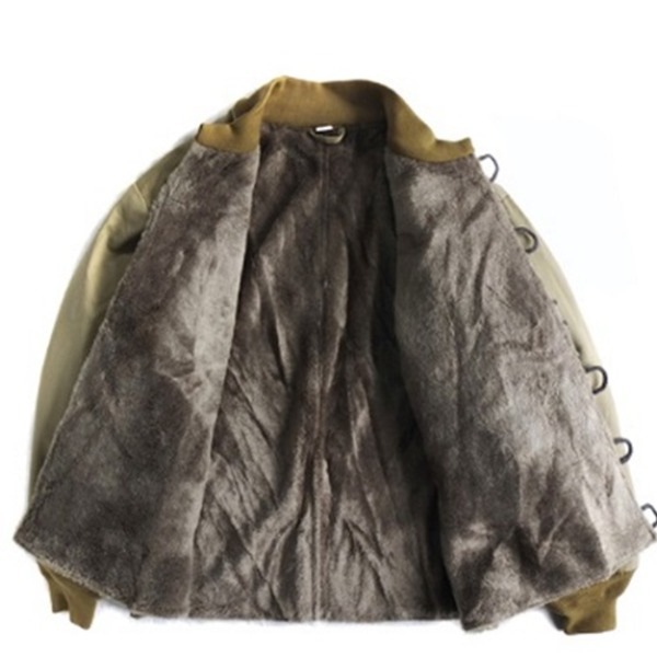 USM-43総裏ボアライナージャケットレプリカ カーキ 42（XL）