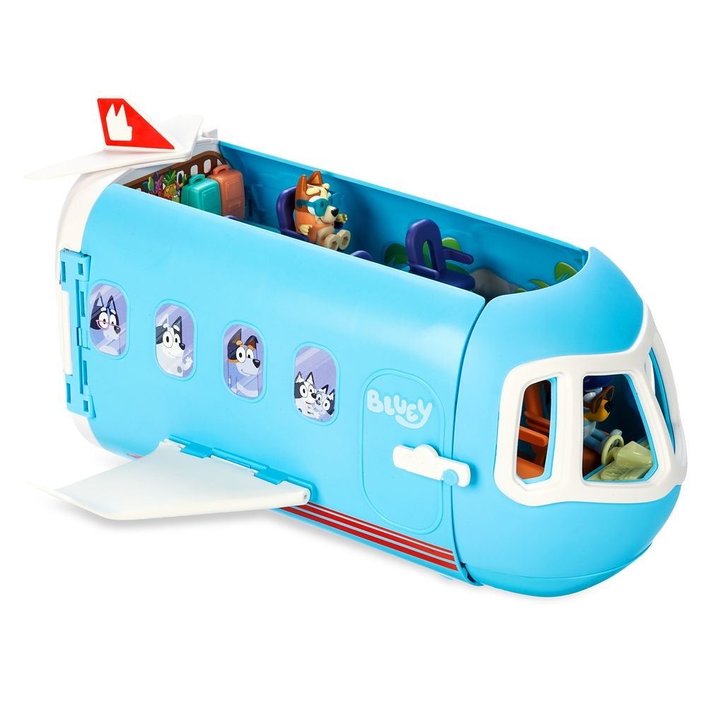 Disney Bluey スリーインワントランスフォーミングプレーンプレイセット