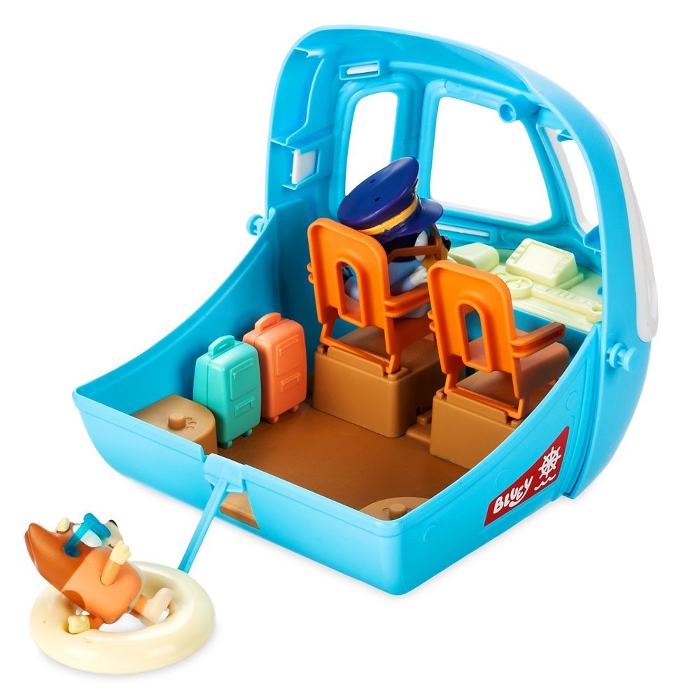Disney Bluey スリーインワントランスフォーミングプレーンプレイセット