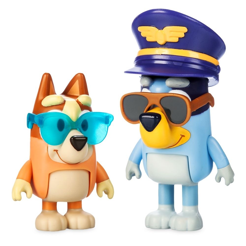 Disney Bluey スリーインワントランスフォーミングプレーンプレイセット
