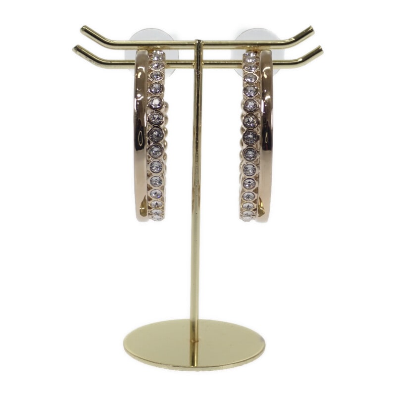 CC フープ B23K ピアス メタル ゴールド レディース 美品【ABランク】 CC フープ B23K ピアス メタル ゴールド レディース 美品【ABランク】