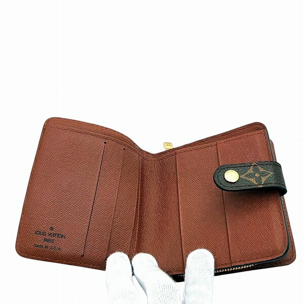 ルイヴィトン コンパクトジップ M61667 財布 2つ折り財布 ユニセックス