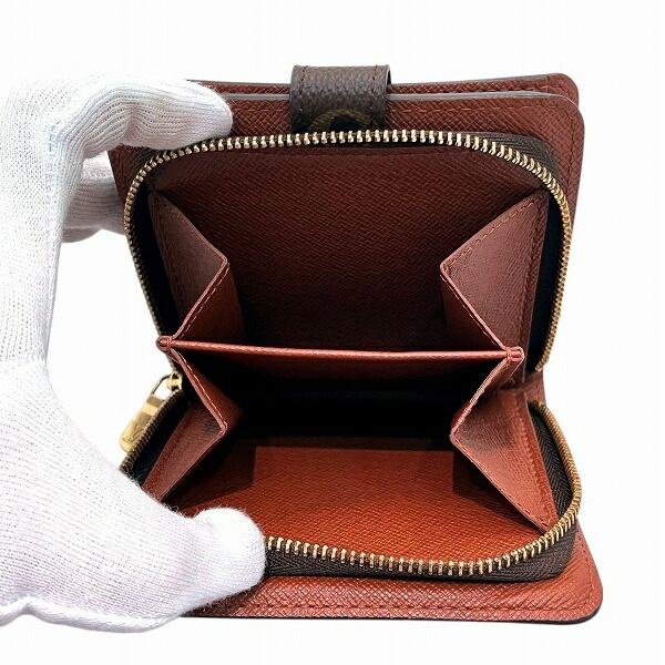 ルイヴィトン コンパクトジップ M61667 財布 2つ折り財布 ユニセックス