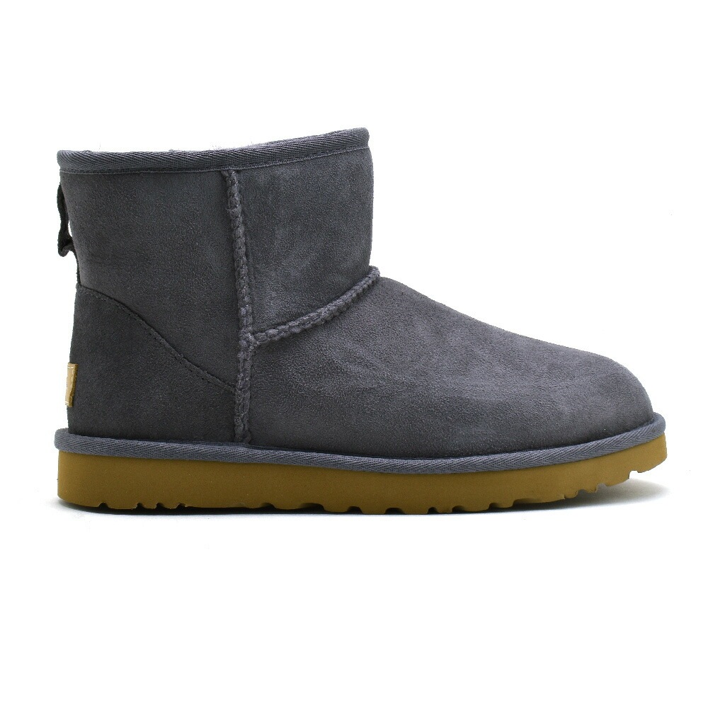 アグ クラシックミニ ブーツ レディース ムートンブーツ シープスキン ファー グレー UGG CLASSIC MINI II【1016222sha】