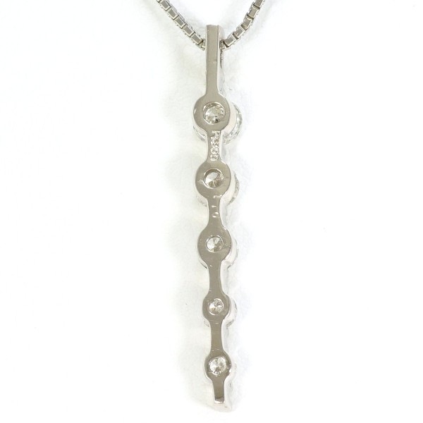 PT900 プラチナ PT850 ネックレス ダイヤ 1.00 鑑別書 ジュエリー 中古 PT900 プラチナ PT850 ネックレス ダイヤ 1.00 鑑別書 ジュエリー 中古