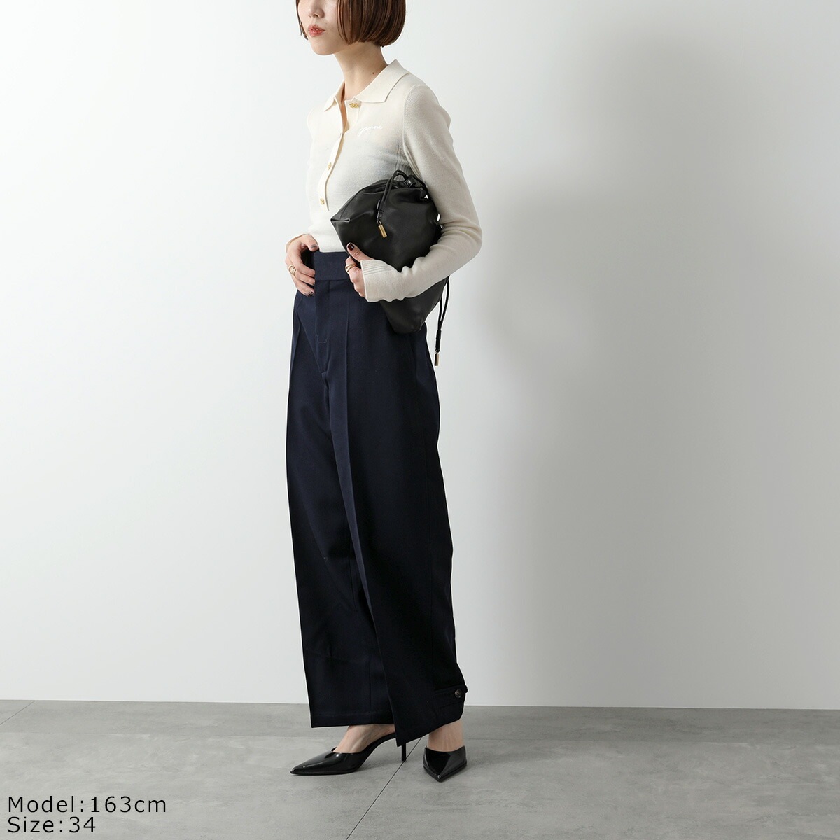BOTTEGA VENETA ボッテガヴェネタ クロップドパンツ 750046