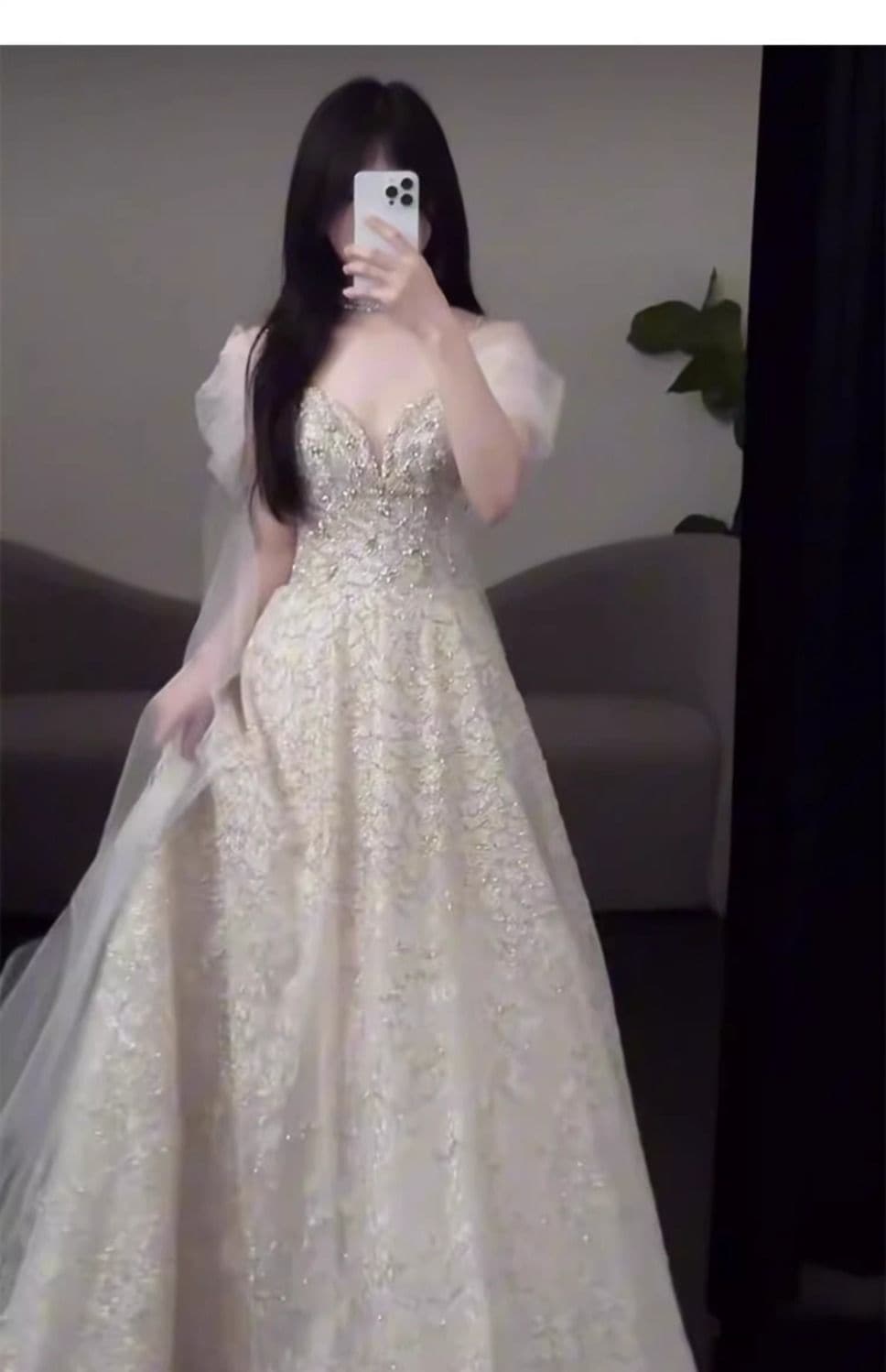 ドレス誕生日アート試験ホストパフォーマンスコスム森エンゲージメントワンピースドレスドレス