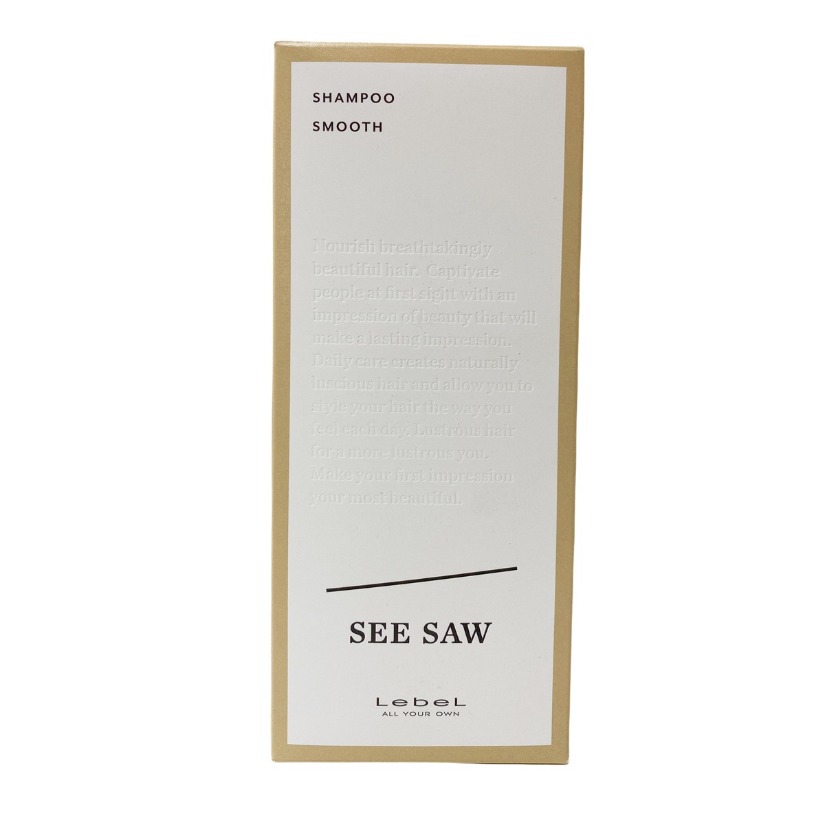 シーソー / ヘア&スキャルプシャンプーS スムース 250mL サロン 美容室専売品 【お得2個セット】 シーソー / ヘア&スキャルプシャンプーS スムース 250mL サロン 美容室専売品 【お得2個セット】