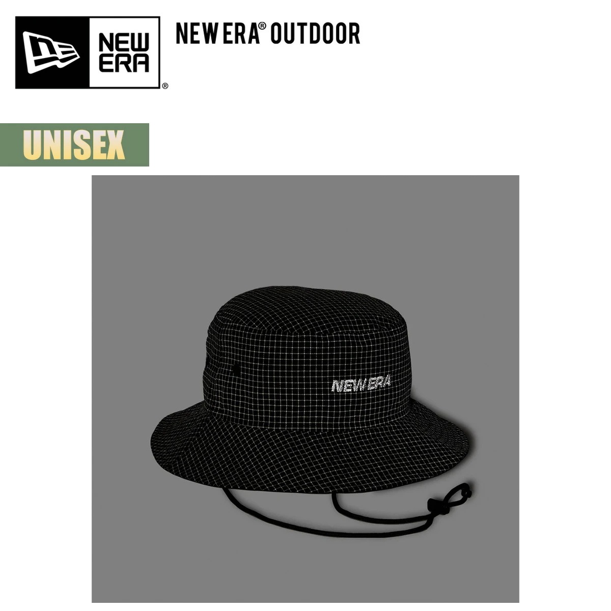 アウトドア ハット 帽子 アドベンチャーライト リフレクター ブラック ドローコード ユニセックス 抗菌 軽量 あご紐 夜 ナイトランニング 手洗い 14392216 2025 SS 正規品