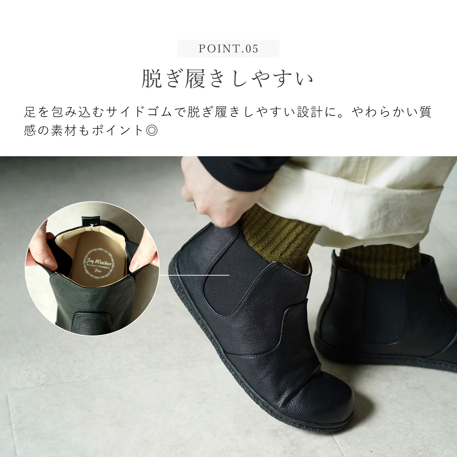 サイドゴアブーツ ショート レディース 軽量 ブラック ブラウン ダークブラウン 黒 CA153 母の日