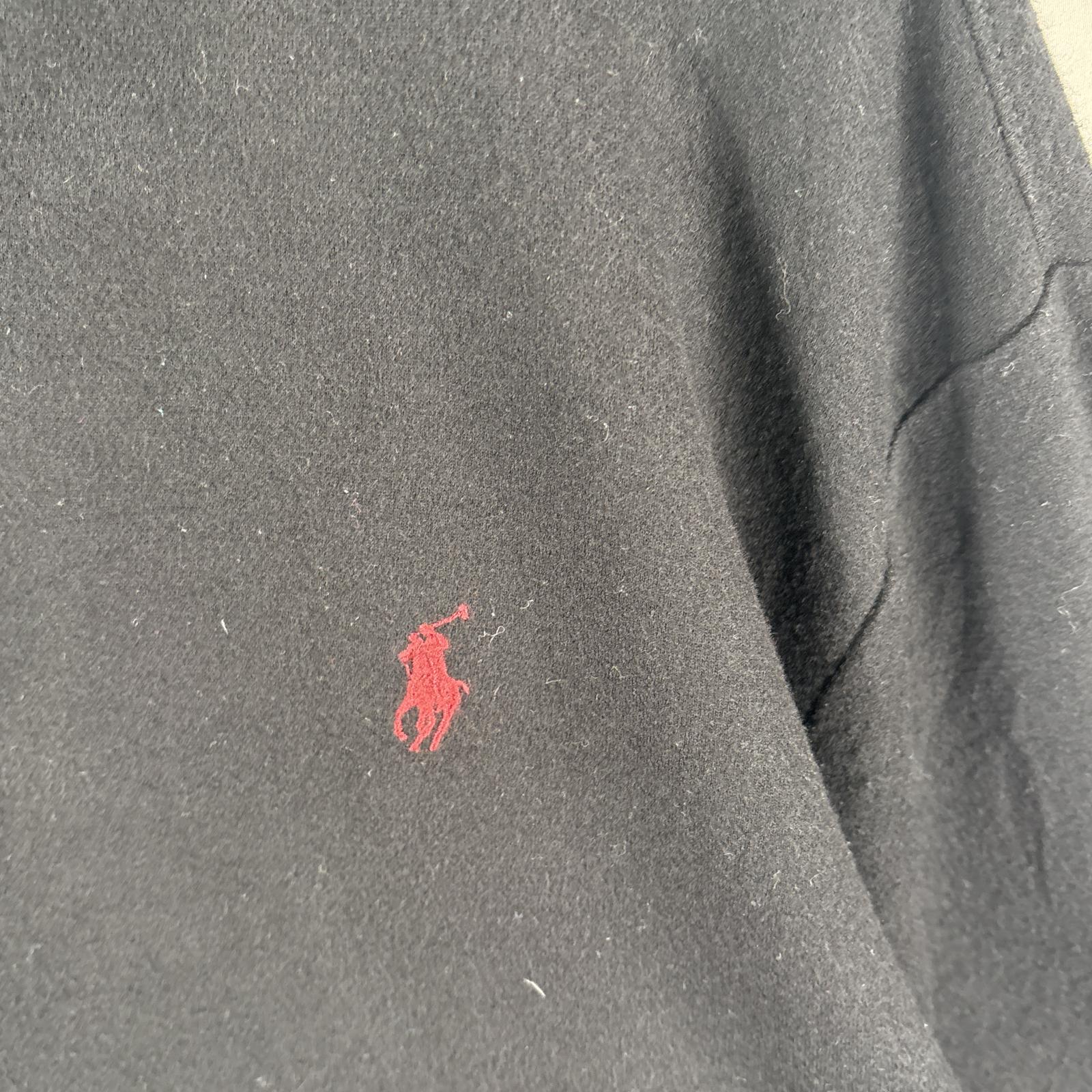 古着 スウェット ハーフジップ 薄手 ワンポイントロゴ刺繍 ビッグサイズ XXL ブラック メンズ 古着 スウェット ハーフジップ 薄手 ワンポイントロゴ刺繍 ビッグサイズ XXL ブラック メンズ