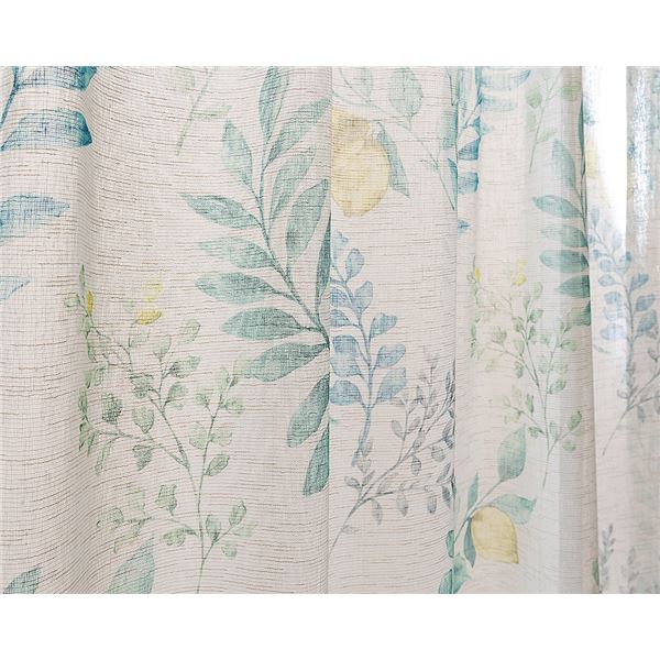 レースカーテン 幅150cm×丈253cm グリーン 1枚 洗える 日本製 アジャスターフック付き シャンヌ GN リビング ダイニング レースカーテン 幅150cm×丈253cm グリーン 1枚 洗える 日本製 アジャスターフック付き シャンヌ GN リビング ダイニング