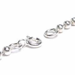 ボールチェーン(L) 長さ40cm 太さ3mm シルバー925 本物の銀 アクセサリー ジュエリー 首飾り ネックレス 定番 シンプル プレーン 短め 短い アンクレット sn-00-0020-40 ボールチェーン(L) 長さ40cm 太さ3mm シルバー925 本物の銀 アクセサリー ジュエリー 首飾り ネックレス 定番 シンプル プレーン 短め 短い アンクレット sn-00-0020-40