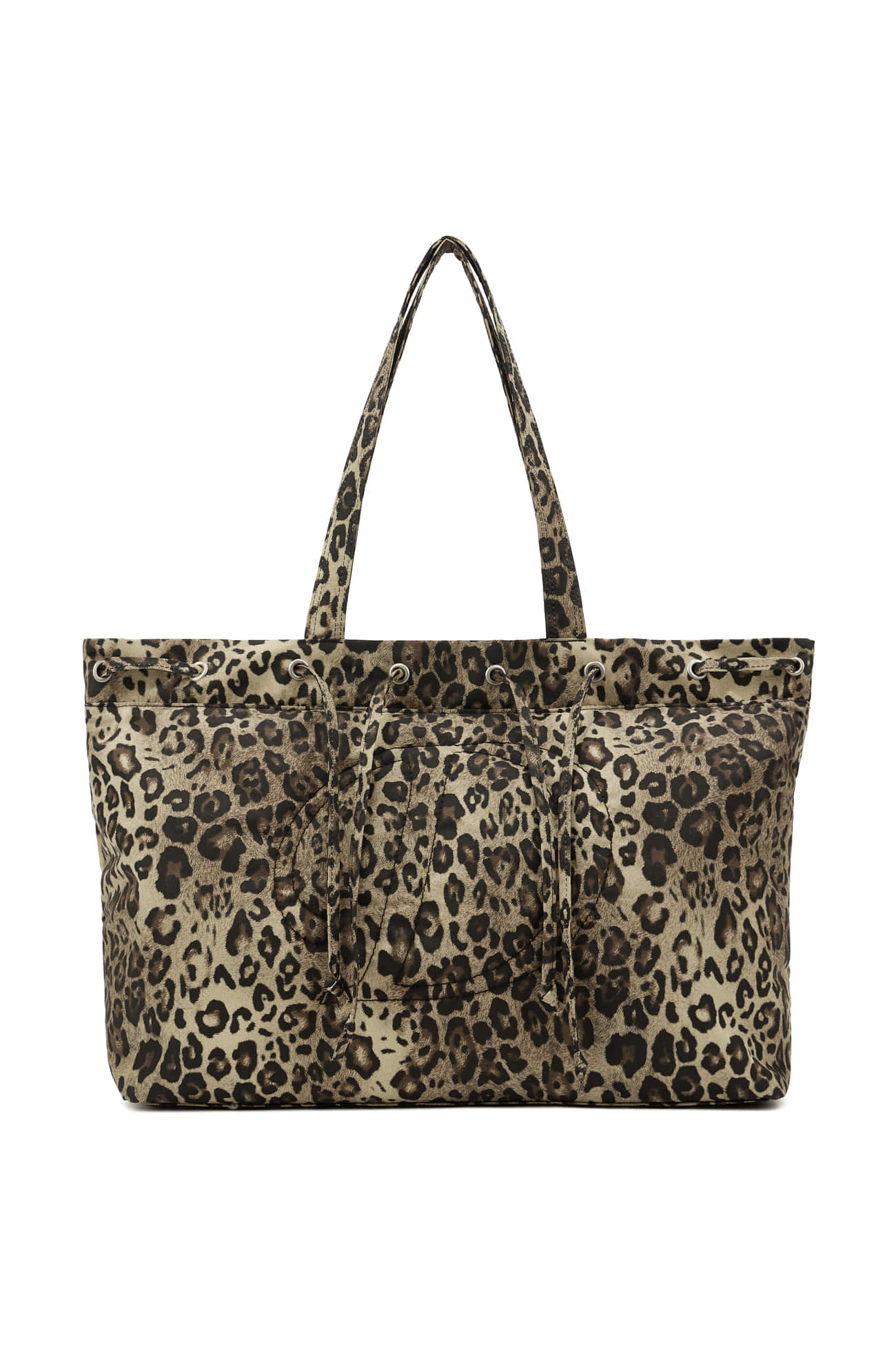 [DEINET] D STITCH PADDING BAG /追跡付 DEINET】 D STITCH PADDING BAG : LEOPARD その他 バッグ
