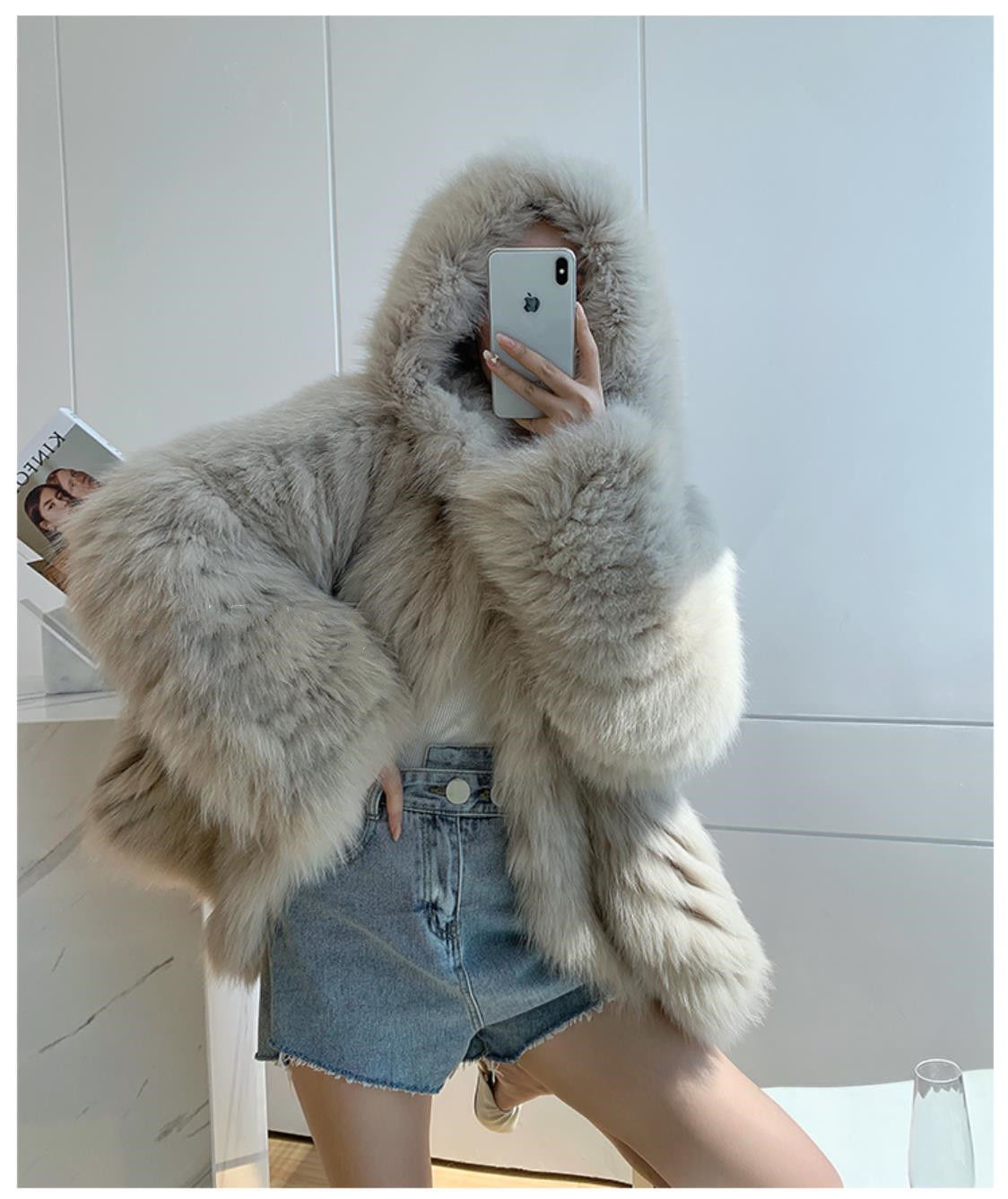 感ファーコートふわふわ 厚手レディース毛皮 セレブ ゆったりコート エレガントアウター レディース715 感ファーコートふわふわ 厚手レディース毛皮 セレブ ゆったりコート エレガントアウター レディース715