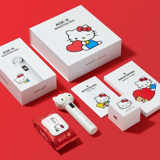 【最終値下げ】【限定品】AGE-R ブースタープロ　ハローキティ　メディキューブ Qoo10] メディキューブ 【限定版 / HELLO KITTY エ