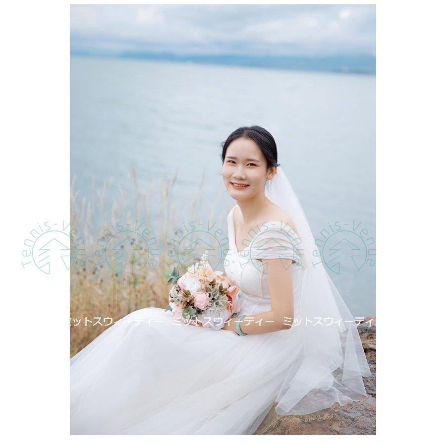 ウェディングドレス 二次会 前撮り 海外挙式 花嫁 ブライダル 結婚式 リゾートドレス Web限定 パーティード