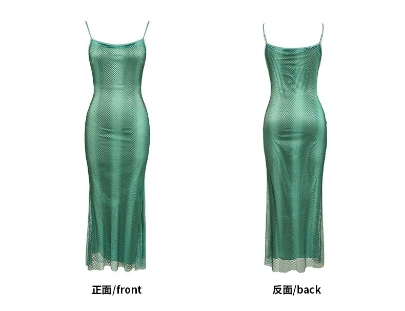 【JY.上品】 秋冬 キラキラ キャミワンピース チュール ベーシック セクシー パーティードレス キャバ 着痩せ 大人 同窓会 披露宴 卒業式 結婚式 演奏会 ウェディング