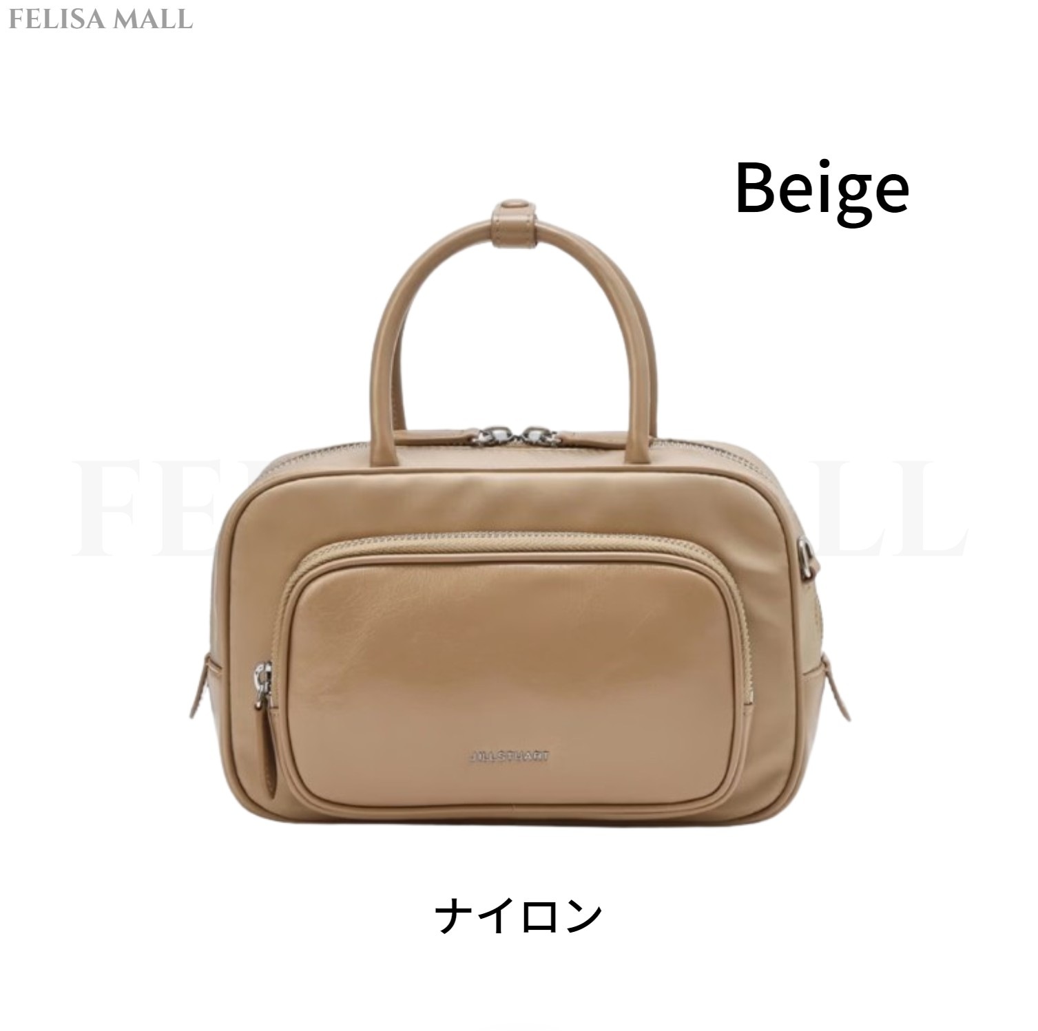 [JILLSTUART] Pocket Point Square トートバッグ 韓国バッグ ナイロン/キャンバス地