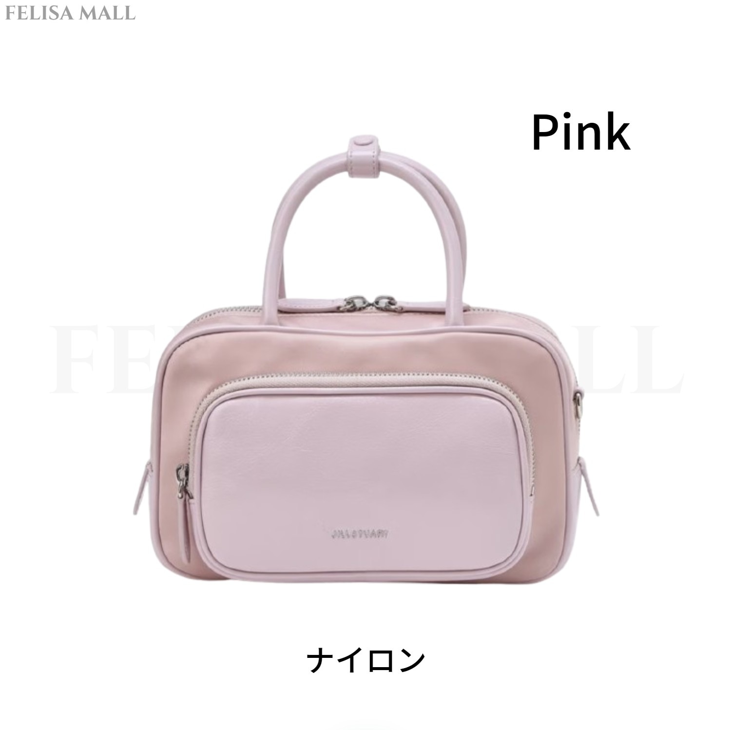 [JILLSTUART] Pocket Point Square トートバッグ 韓国バッグ ナイロン/キャンバス地