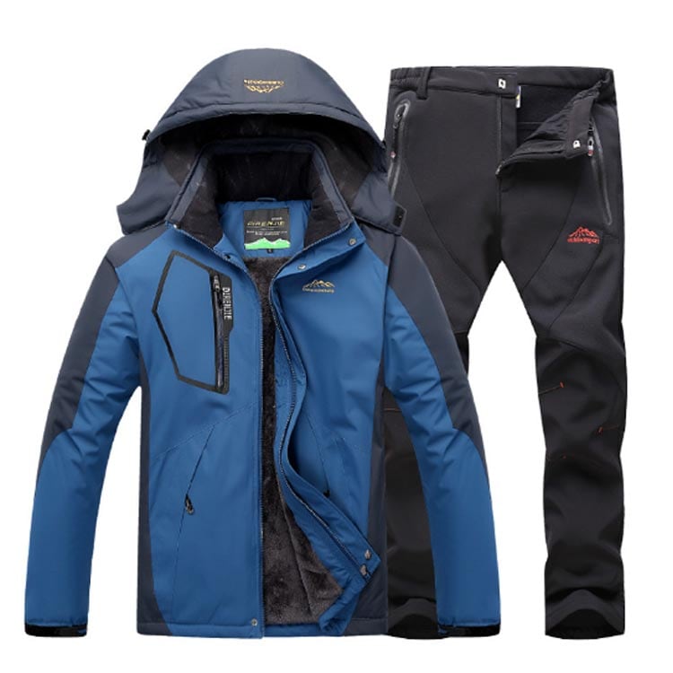 アウトドアウェア 上下セット ハイキングジャケット マウンテンパーカー ズボン 防水 アウトドアウェア 上下セット ハイキングジャケット マウンテンパーカー ズボン 防水