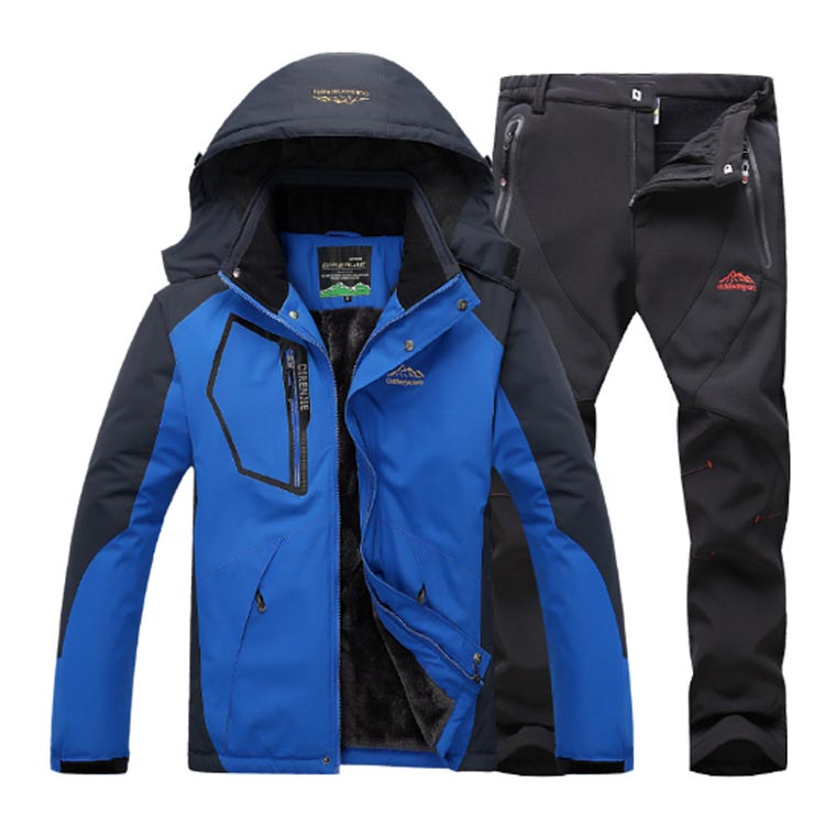 アウトドアウェア 上下セット ハイキングジャケット マウンテンパーカー ズボン 防水 アウトドアウェア 上下セット ハイキングジャケット マウンテンパーカー ズボン 防水