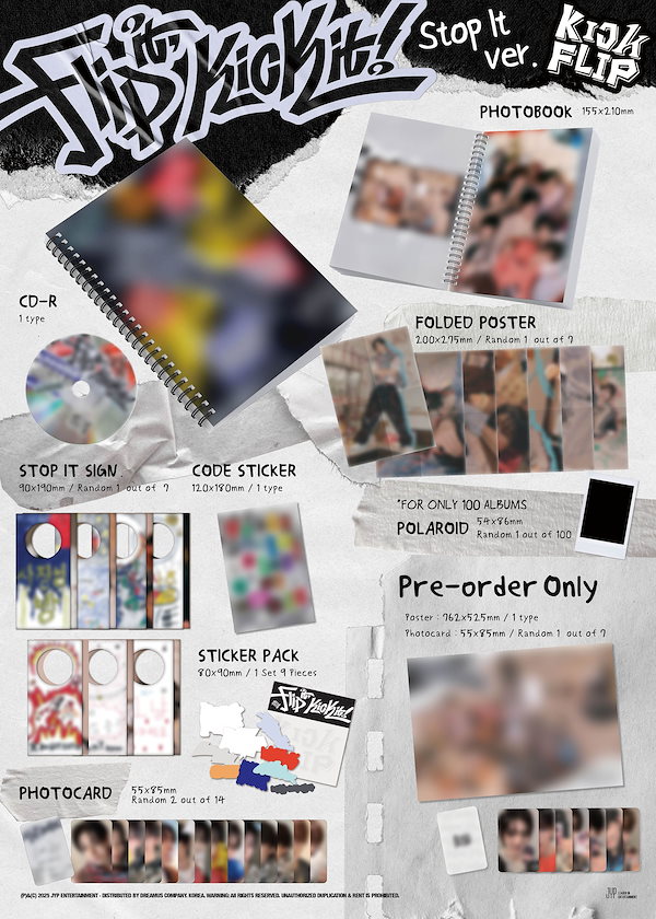 Qoo10] JYP Entertainment [POP UP 特典] KICKFLIP