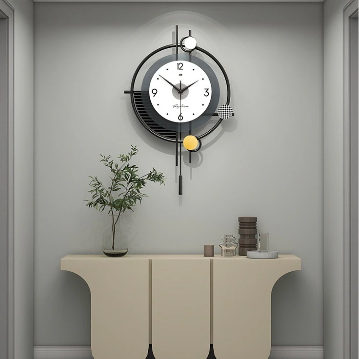 ラウンド クリエイティブ クロック 掛け時計 見やすい文字盤 北欧 シンプル モダン おしゃれ インテリア 静か 振り子 アナログ時計 電池式 静音設計 ラウンド クリエイティブ クロック 掛け時計 見やすい文字盤 北欧 シンプル モダン おしゃれ インテリア 静か 振り子 アナログ時計 電池式 静音設計