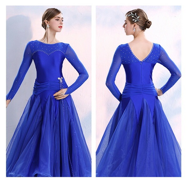 社交ダンス 衣装 豪華 ドレス 大きい裾 発表会 モダン刺繍競技着 練習着 演出 スタンダードワルツダンス デモ パーティー ダンスウエア ダンス発表会 団体 レッド ピンク ネイビー 紺色 社交ダンス 衣装 豪華 ドレス 大きい裾 発表会 モダン刺繍競技着 練習着 演出 スタンダードワルツダンス デモ パーティー ダンスウエア ダンス発表会 団体 レッド ピンク ネイビー 紺色